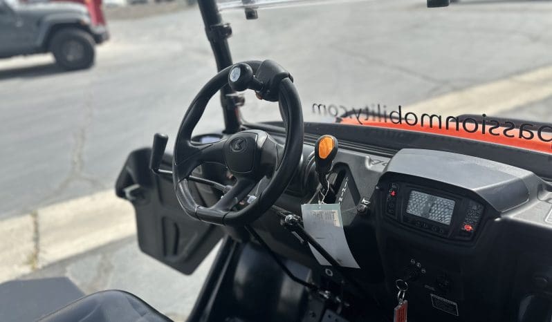 2024 Kubota RTV-XG850 Sidekick | Wheelchair Accessible full