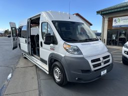 2014 Ram Promaster 3500 159″ WD High Roof   |  Waldoch Custom  Wheelchair Accessible Conversion Rear  Ricon Lift full