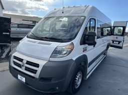 2014 Ram Promaster 3500 159″ WD High Roof   |  Waldoch Custom  Wheelchair Accessible Conversion Rear  Ricon Lift full