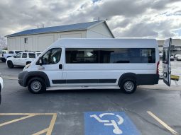 2014 Ram Promaster 3500 159″ WD High Roof   |  Waldoch Custom  Wheelchair Accessible Conversion Rear  Ricon Lift full