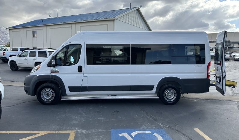 2014 Ram Promaster 3500 159″ WD High Roof   |  Waldoch Custom  Wheelchair Accessible Conversion Rear  Ricon Lift full