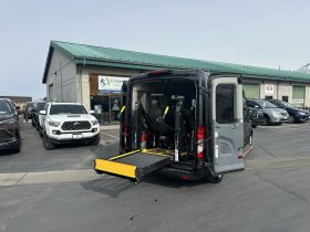 2019 Ford Transit 350 Medium Roof | ADA Rear Entry Wheelchair Conversion BraunAbility Lift