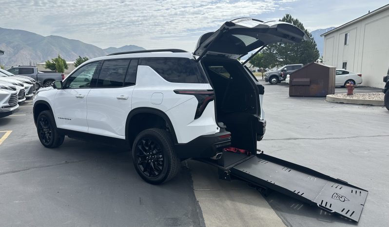 2024 Chevrolet Traverse LT  | Freedom Motors Manual Rear Entry Wheelchair SUV Conversion full