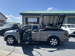 2013 FORD F-150 FX4 | 2 Link Seats, Bruno Outrider, Suregrip Hand Controls, Power Topper Wheelchair Truck
