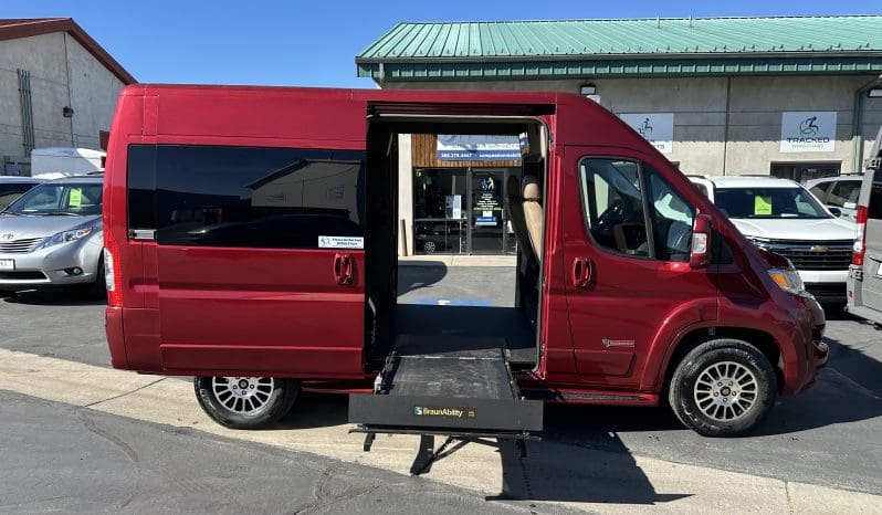 2023 Ram Promaster High Roof 136″ WB | Tempest X Wheelchair Conversion BraunAbility UVL full