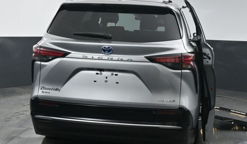 2025 Toyota Sienna Hybrid Platinum  |  BraunAbility XT Fold Out Wheelchair Accessible Conversion full